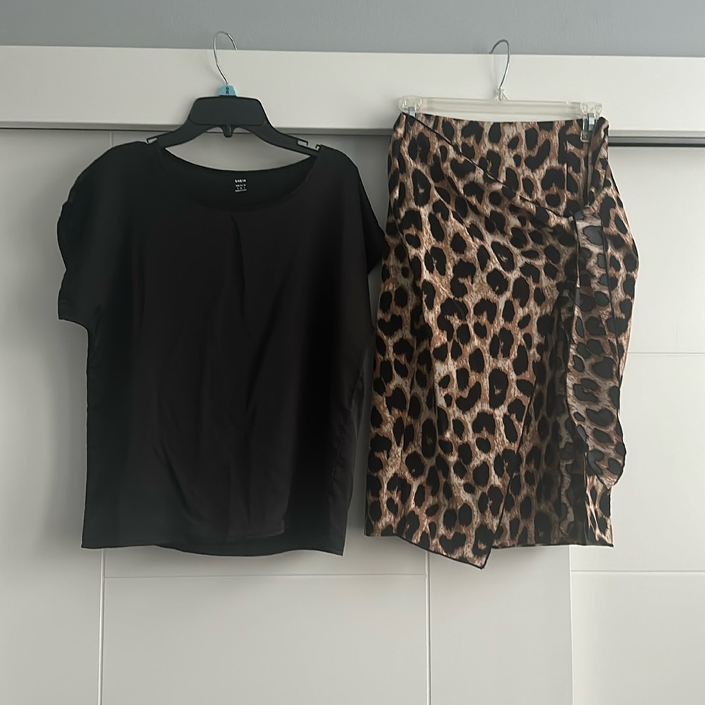 SHEIN Shirt and Skirt Set
